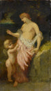 Venus ja Cupido - Narcisse Virgile Diaz de la Peña — näkymä teoksesta