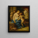 Vénus et Cupidons - Narcisse Virgile Diaz de la Peña — kehystetty taideteos seinällä