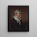 Mme Timothy Dwight Mary Woolsey - Nathaniel Jocelyn — kehystetty taideteos seinällä
