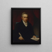 L'honorable Roger Minnot Sherman - Nathaniel Jocelyn — kehystetty taideteos seinällä
