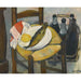 Maalauksen jäljennös Luonto Kuollut silakanahasta - Suzanne Valadon