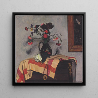 Nature morte avec autoportrait - Flix Vallotton
