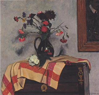 Nature morte avec autoportrait - Flix Vallotton