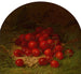 Luontoaiheinen still life kirsikoiden kanssa - Robert Spear Dunning — näkymä teoksesta