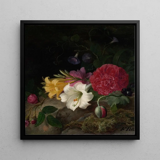 Frants Diderik Be - Still Life with Flowers.webp