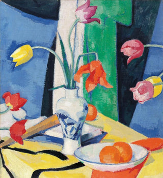 Nature morte avec des tulipes - Samuel John Peploe