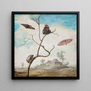 Nature morte avec paysage - Margareta de Heer