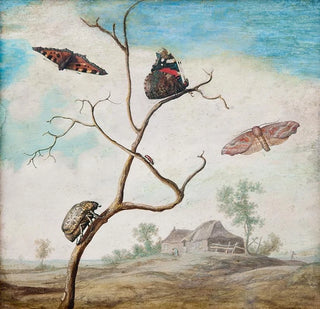 Nature morte avec paysage - Margareta de Heer