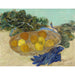 Maalauksen jäljennös appelsiinien ja sitrushedelmien asetelmasta sinisissä käsineissä - Vincent van Gogh