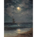 Maalauksen jäljennös Laivasta kuunvalossa - Ivan Konstantinovich Aivazovsky