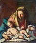Vierge à l'Enfant - École Napolitaine — näkymä teoksesta