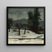 Lumi - Gustave Courbet — kehystetty taideteos seinällä