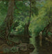 Nemi Le Pêcheur d'écrevisses - Jean-Baptiste-Camille Corot — näkymä teoksesta
