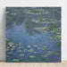Maalauksen jäljennös Nénuphars (1906) - Claude Monet