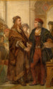 Albrecht Dürer vierailee Quinten Massijsin luona - Nicaise De Keyser — näkymä teoksesta