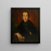 Le peintre Henri Leys - Nicaise De Keyser — kehystetty taideteos seinällä