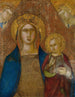 La Vierge à l'Enfant avec deux anges - Niccolò di ser Sozzo Tegliacci — näkymä teoksesta