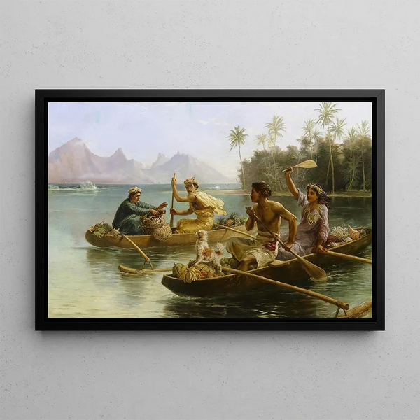 Nicholas Chevalier - Race To The Market Tahiti.webp