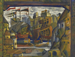 Sadkon Novgorodin markkinat - Nicholas Roerich — näkymä teoksesta
