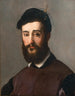 Portrait d'un jeune homme barbu avec un chapeau noir - Niccolò dell'Abate — näkymä teoksesta