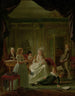 Portrait d'Aernout van Beeftingh, son épouse Jacoba Maria Boon et leurs enfants - Nicolaas Muys — näkymä teoksesta