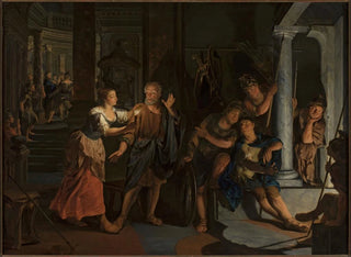 Le reniement de saint Pierre - Nicolaas Verkolje — näkymä teoksesta