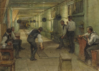 Nicolaas van der Waay - The artist bowling club in Arti.webp