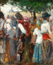 Une scène de marché - Nicolae Vermont — näkymä teoksesta