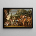 Bacchuksen voitto - Nicolaes Moeyaert — kehystetty taideteos seinällä