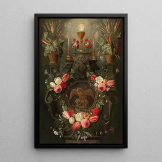 Nicolaes Van Verendael - The Holy Sacrament of the Altar.webp