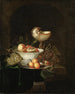 Nature morte aux fruits et à la coupe de nautile - Nicolaes van Gelder — näkymä teoksesta