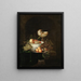 Nature morte aux fruits et à la coupe de nautile - Nicolaes van Gelder — kehystetty taideteos seinällä