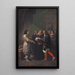 Monarchie absolue assignée à Frederik III en 1660 - Nicolai Abildgaard — kehystetty taideteos seinällä