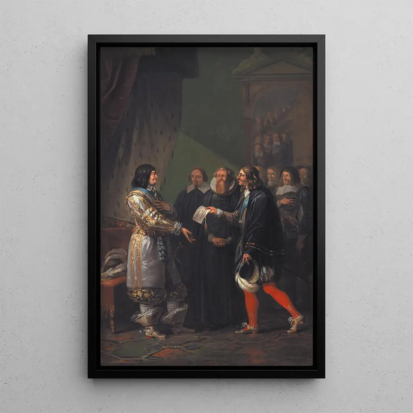 Nicolai Abildgaard - Absolute Monarchy Assigned to Frederik III in 1660.webp