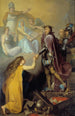 Christian III auttamassa Tanskaa - Nicolai Abildgaard — näkymä teoksesta