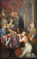 Christian Ier proclamant le Holstein un duché en 1474 Peint pour le château de Christiansborg - Nicolai Abildgaard — näkymä teoksesta