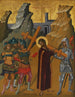 Le Christ portant la croix - Nicolaos Tzafouris — näkymä teoksesta
