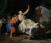 Isaac siunaamassa Jaakobia - Nicolas-Guy Brenet — näkymä teoksesta