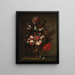 Nature morte aux fleurs - Nicolas Baudesson — kehystetty taideteos seinällä