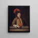 Portrait d'Emmanuel de Coulanges 1633-1716 pistolier et chansonnier - Nicolas Colombel — kehystetty taideteos seinällä