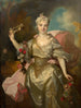 Portrait de Marie-Antoinette Hereford - Nicolas de Largillierre — näkymä teoksesta