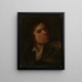 Autoportrait - Nicolas Guibal — kehystetty taideteos seinällä