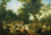 Juhla metsässä - Nicolas Lancret — näkymä teoksesta