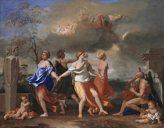 Tanssi aikakauden sävelissä - Nicolas Poussin — näkymä teoksesta