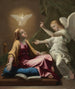 Annonciation - Nicolas Poussin — näkymä teoksesta