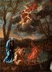 Le retour de la Sainte Famille à Nazareth - Nicolas Poussin — näkymä teoksesta