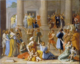 Le Triomphe de David - Nicolas Poussin — näkymä teoksesta