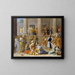 Le Triomphe de David - Nicolas Poussin — kehystetty taideteos seinällä