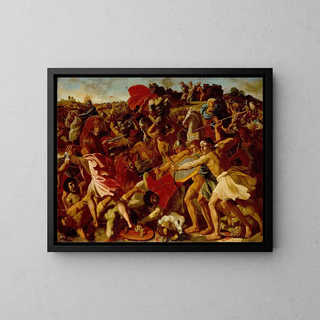 Nicolas Poussin - The Victory of Joshua over the Amalekites.webp