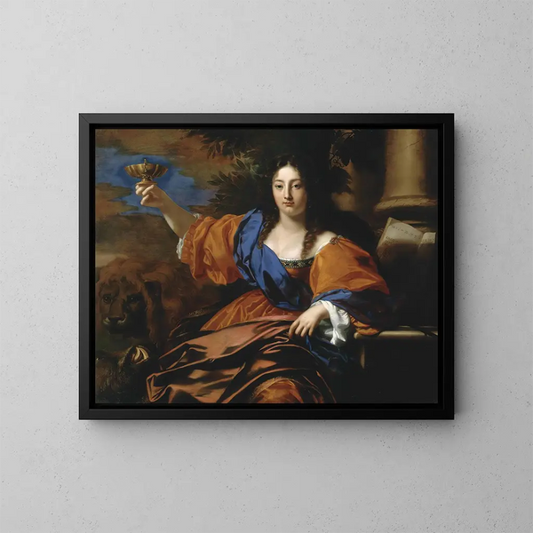 Circé - Nicolas Régnier — kehystetty taideteos seinällä